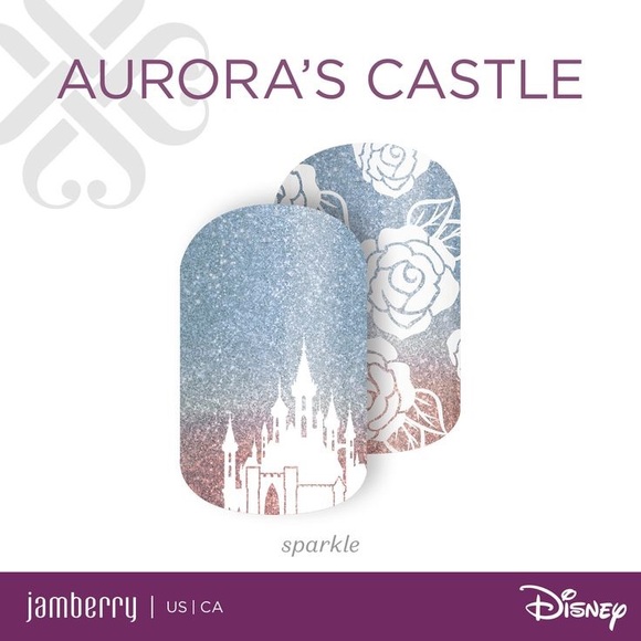 Jamberry Nails - Disney Design - Aurora’s Castle - Picture 1 of 3